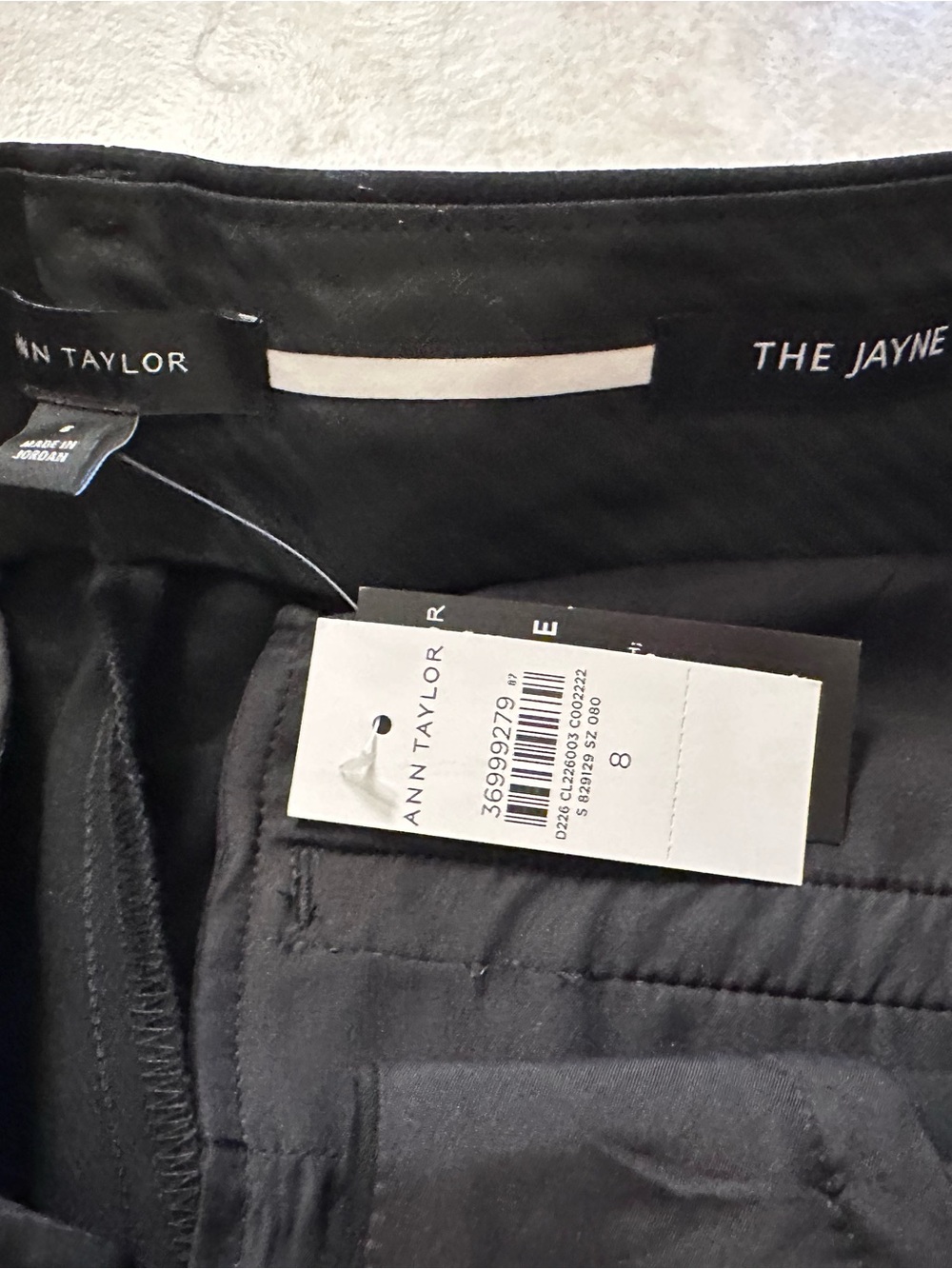 Ann Taylor Black Tailored Pants